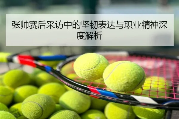张帅赛后采访中的坚韧表达与职业精神深度解析
